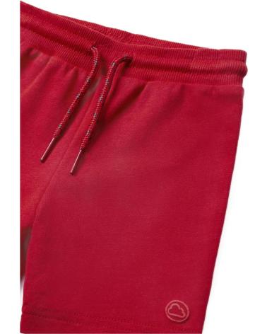PANTALÓN CORTO DEPORTIVO MAYORAL DE FELPA 621 ROJO ROJO