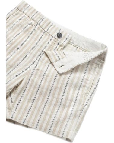 MAYORAL BABY BOY SHIRT AND SHORTS SET MODEL 1295 BEIGE BEIGE