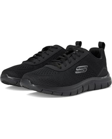 SKECHERS TRACK-LESHUR 232758-BLK NEGRAS NEGRO