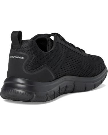 SKECHERS TRACK-LESHUR 232758-BLK NEGRAS NEGRO