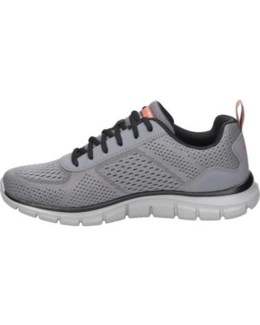 SKECHERS TRACK-LESHUR 232758 CCOR CINZENTAS VARIOS COLORES