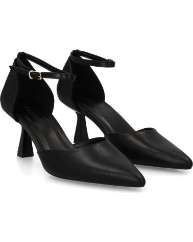 SPORT3PUNTO0 B-3369 SCHWARZE PUMPS MIT KNÖCHELRIEMEN VARIOS COLORES