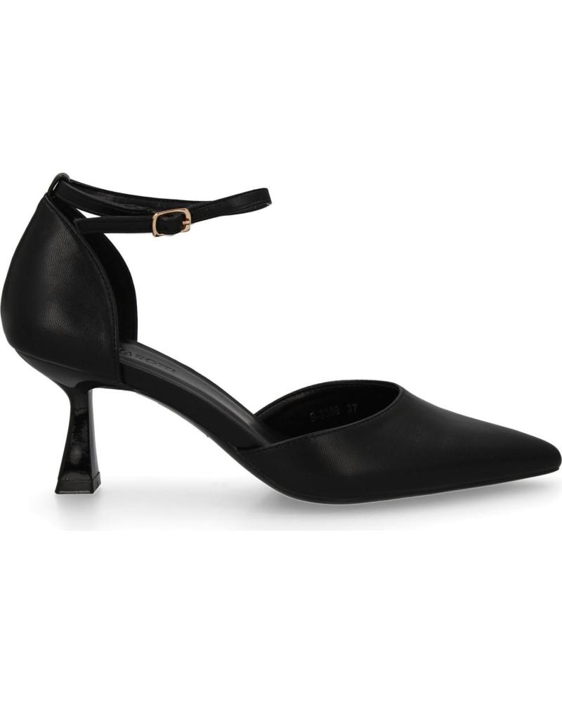 SPORT3PUNTO0 B-3369 SCHWARZE PUMPS MIT KNÖCHELRIEMEN VARIOS COLORES