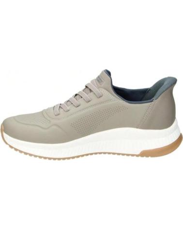SKECHERS SLIP-INS BOBS SQUAD ZAPATILLAS KAKI VERDE VERDE