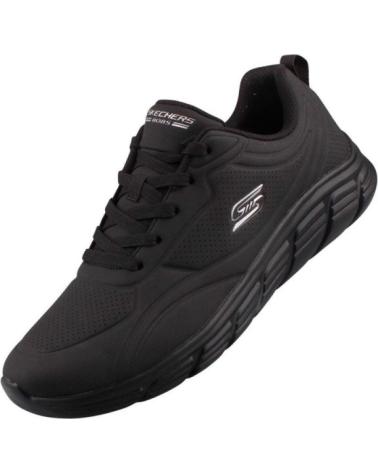 SKECHERS BLACK SNEAKERS 117715 FOR WOMEN NEGRO