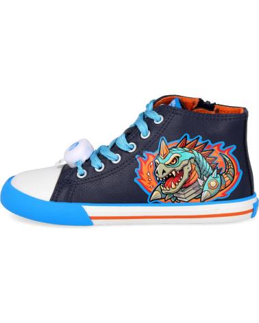 MTNG USAIN 49335-C49439 SCARPE DA GINNASTICA ALTE BAMBINO BLU DINOSAURO AZUL