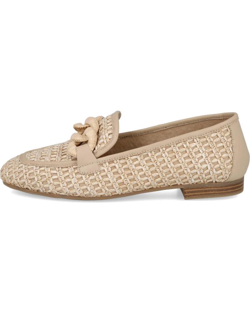MOCASSIM PLANO L&R SHOES CARMELA 162316 COR BEGE BEIGE