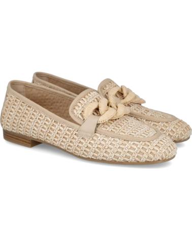 MOCASSIM PLANO L&R SHOES CARMELA 162316 COR BEGE BEIGE