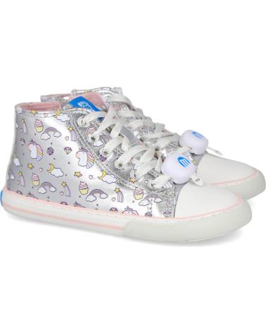 MTNG 49339-C59466 GLIST ZAPATILLAS ALTAS NINA PLATA