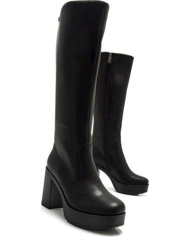 MTNG BOTAS ALTAS DE VESTIR MUSTANG 50522 C52095 NEGRO NEGRO