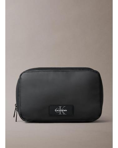 BEAUTY CASE CALVIN KLEIN UTILITY DOPP KIT CON GANCIO NERO NEGRO