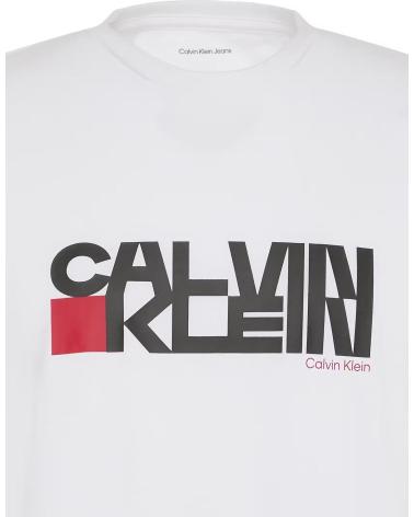 CALVIN KLEIN SS 30S EU CK REDBOX GRAPHIQUE BLANC BLANCO