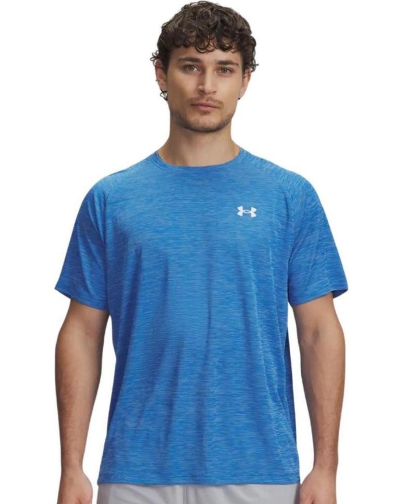 UNDER ARMOUR TECH BLUE SPORTS T-SHIRT MODEL 1382796-402 AZUL