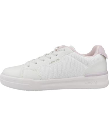 LEVIS ZAPATILLAS NINO MODELO DUTTON COLOR BLANCO 0371WHTLLC