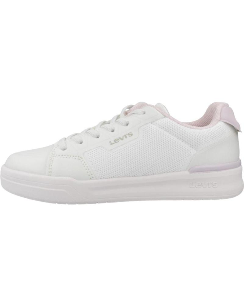 LEVIS ZAPATILLAS NINO MODELO DUTTON COLOR BLANCO 0371WHTLLC