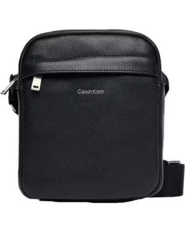 MALA A TIRACOLO CALVIN KLEIN LV04D3160G RAISED REPORTER PRETO BLACK