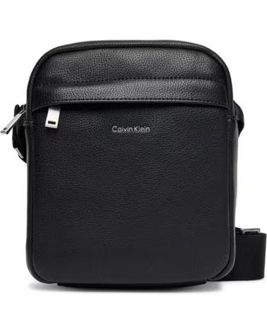 MALA A TIRACOLO CALVIN KLEIN LV04D3160G RAISED REPORTER PRETO BLACK