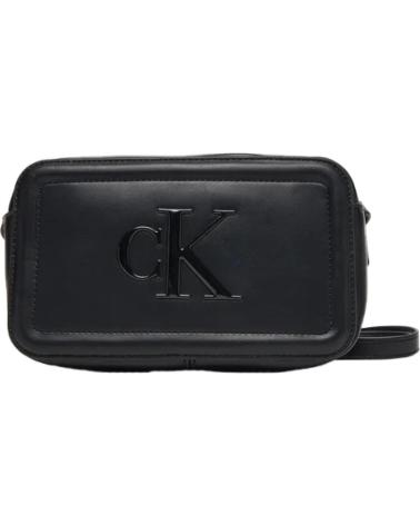 Início-CALVIN-KLEIN-RAISED-CK-CAMERA-BAG-NEGRO