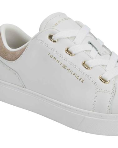 TOMMY HILFIGER DEPORTIVO MUJER FW08816 BLANCO