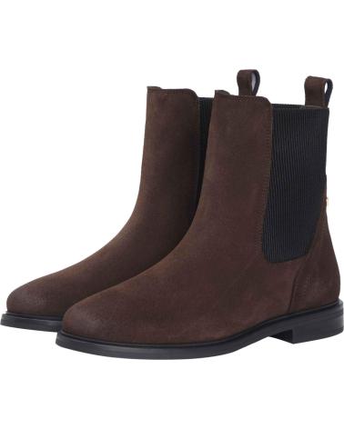 TOMMY HILFIGER STIEFELETTE FW08780 BRAUN MARRóN