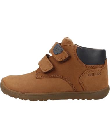BOTTES GEOX B MACCHIA C6627 MARRON POUR ENFANT AVEC FERMETURE ADHÉRENTE C6627