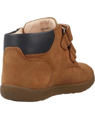 BOTTES GEOX B MACCHIA C6627 MARRON POUR ENFANT AVEC FERMETURE ADHÉRENTE C6627