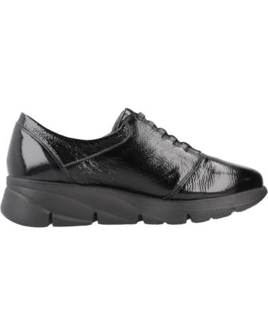 BASKETS FLUCHOS BONA F1357 NOIRES EN CUIR VERNI POUR FEMME NEGRO