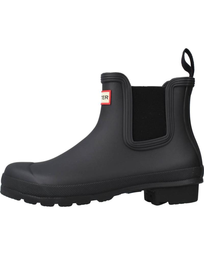 HUNTER BOTINES MUJER MODELO ORIGINAL CHELSEA COLOR NEGRO BLK