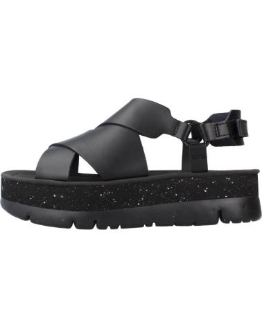 CAMPER SANDALIAS MUJER MODELO ORUGA COLOR NEGRO BLACK