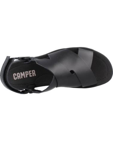CAMPER SANDALIAS MUJER MODELO ORUGA COLOR NEGRO BLACK