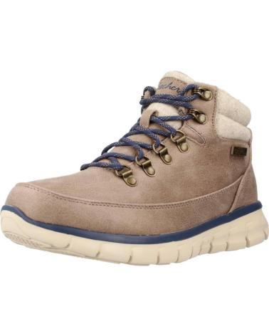 SKECHERS SYNERGY COOL SEEKER - BOTINES DE SENDERISMO MARRÓN TPE