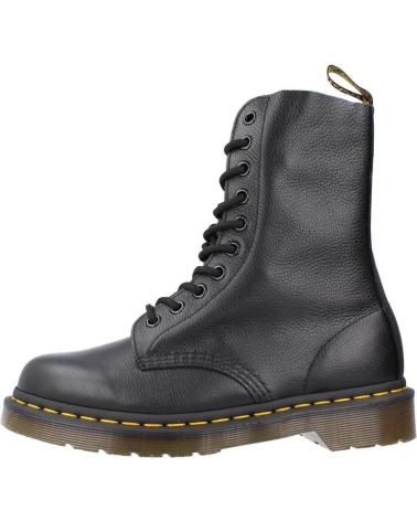 DR. MARTENS VIRGINIA - BOTTES NOIRES EN CUIR SOUPLE BLACK