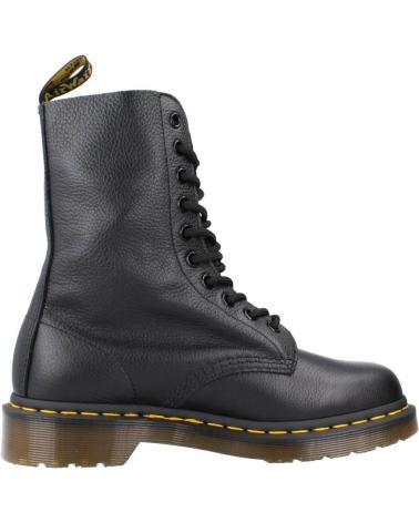 DR. MARTENS VIRGINIA - BOTTES NOIRES EN CUIR SOUPLE BLACK
