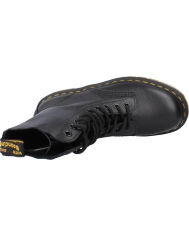 DR. MARTENS VIRGINIA - BOTTES NOIRES EN CUIR SOUPLE BLACK