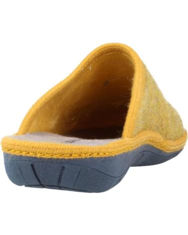NORDIKAS HOME SLIPPERS TIROL MODEL - MUSTARD YELLOW MOSTAZA