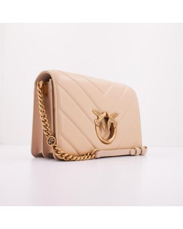 SAC BANDOULIÈRE PINKO LOVE CLICK CLASSIC SHEE NUDE C50Q C50Q