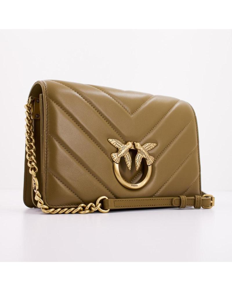 SAC BANDOULIÈRE PINKO LOVE CLICK CLASSIC SHEE VERT V68Q V68Q