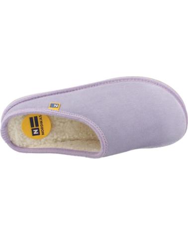 PANTUFAS DE CASA NORDIKAS DUX VIOLETA LILÁS LILA