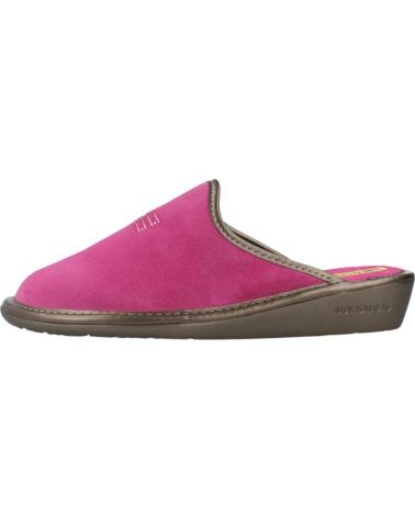 PANTUFAS DE CASA NORDIKAS TOP LINE ROSA MORANGO FRESA