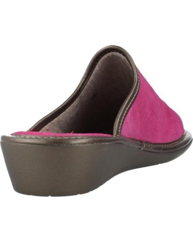 PANTUFAS DE CASA NORDIKAS TOP LINE ROSA MORANGO FRESA