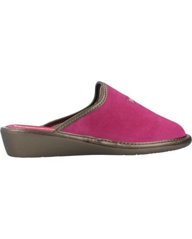 PANTUFAS DE CASA NORDIKAS TOP LINE ROSA MORANGO FRESA