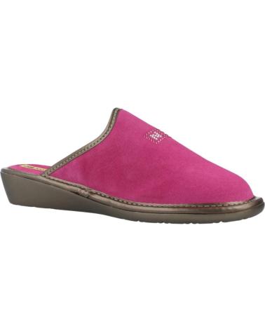 PANTUFAS DE CASA NORDIKAS TOP LINE ROSA MORANGO FRESA