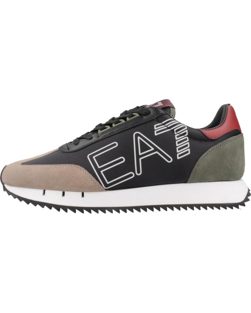 EMPORIO ARMANI ZAPATILLAS HOMBRE MODELO X8X101 COLOR NEGRO T985