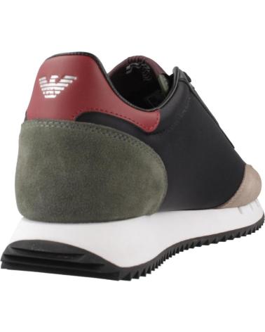 EMPORIO ARMANI ZAPATILLAS HOMBRE MODELO X8X101 COLOR NEGRO T985