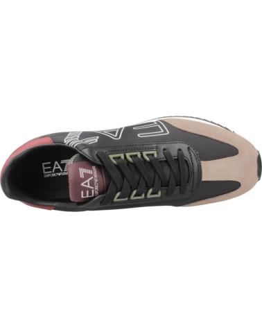 EMPORIO ARMANI ZAPATILLAS HOMBRE MODELO X8X101 COLOR NEGRO T985