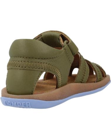 CAMPER SELLA JASPER-BICHO FW RY GREEN SANDALS GREEN