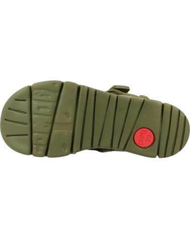 CAMPER ORUGA SANDAL KIDS VERDE GREEN