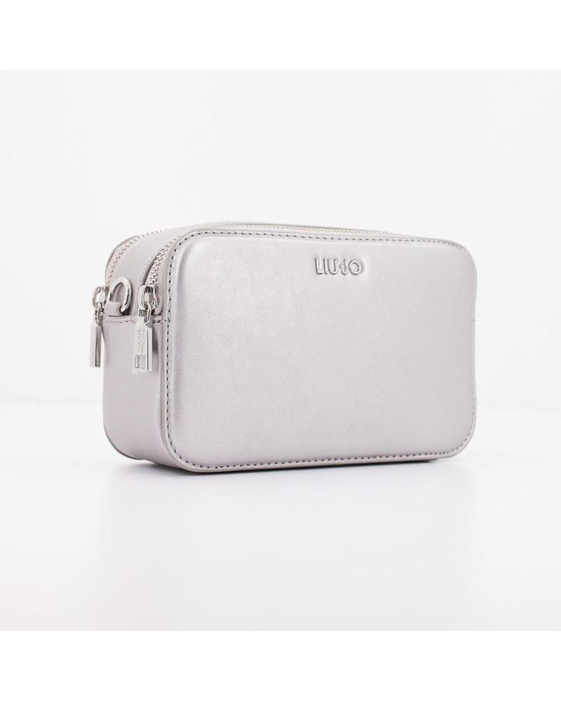 BOLSO BANDOLERA LIU JO AF4100 E0015 GRIS X0609 X0609