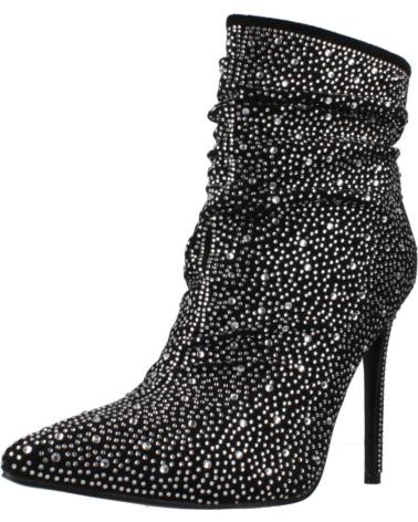 BOTTINES À TALONS EXE P234A D958E NOIR PAILLETÉ BLACK