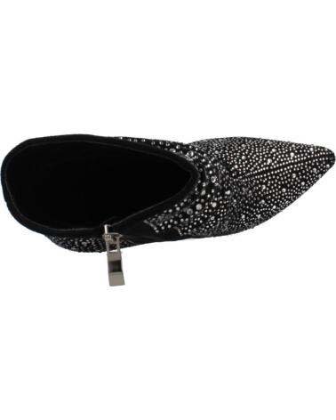 BOTTINES À TALONS EXE P234A D958E NOIR PAILLETÉ BLACK